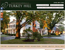 Tablet Screenshot of innatturkeyhill.com